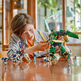 LEGO 71845, Ninjago Dragons Rising - Lloyd´s Jet Mech, Jouets de construction 