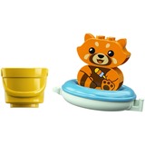 LEGO DUPLO - Jouet de bain: le panda rouge flottant, Jouets de construction 10964