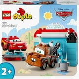 LEGO DUPLO - Lave-auTo Lightning McQueen et Takel, Jouets de construction 