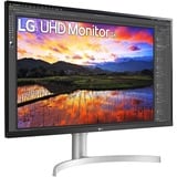 LG 32UN650P-W 32" 4K UHD Moniteur  Blanc, 2x HDMI, 1x DisplayPort, Sound