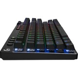 Logitech PRO X TKL, clavier gaming Noir, Layout FR, GX Brown, LED RGB, TKL, PBT double-shot