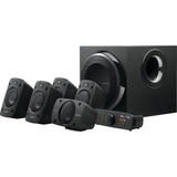 Logitech Z906 Surround Sound Speaker System, Haut-parleur PC Noir, Vente au détail