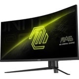 MSI MAG 345CQR 34" Moniteur UltraWide gaming incurvé  Noir, 2x HDMI, DisplayPort, 180 Hz