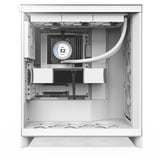 NZXT H7 Flow ( 2024 ) boîtier midi tower Blanc | 2x USB-A | 1x USB-C | Verre Trempé