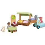 PLAYMOBIL Junior - Stand de marché bio et chariot élévateur, Jouets de construction 71691