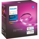 Philips Hue White and Color Ambiance LightStrip Plus Paquet de base V4, Bande LED 2 m, 2000K - 6500K, Dimmable