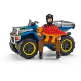 Schleich Dinosaures - Balade en quad pour le vélociraptor, Figurine 