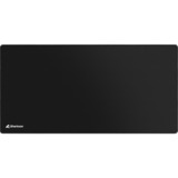 Sharkoon 1337 V2 Big Tapis de souris de jeu Noir, Tapis de souris gaming Noir, Noir, Uniforme, Base antidérapante, Tapis de souris de jeu