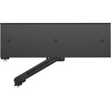 Trak Racer Plateau de table avec support pivotant, Montage Noir