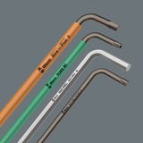 Wera 950/9 Jeu de clés hexagonales 8, Tournevis Chrome, 10 pièces, métrique, chromé