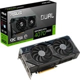 ASUS GeForce RTX 4070 SUPER EVO OC, Carte graphique 1x HDMI, 3x DisplayPort, DLSS 3