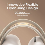 Anker  casque oreille ouverte Blanc/Or