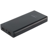 Ansmann 1700-0068 banque d'alimentation électrique Lithium Polymère (LiPo) 20800 mAh Noir, Batterie portable Noir, Noir, Mobile/smartphone, Tablette, MP3/MP4, GPS, Lecteur e-book, Rectangle, Apple iPhone 5/5S/5C/SE/6/6S/6S Plus/7/7 Plus, iPad Pro/Air 2/mini 4/mini 2, Samsung Galaxy..., Lithium Polymère (LiPo), 20800 mAh
