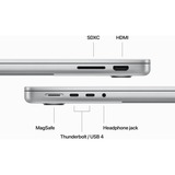 Apple MacBook Pro 14" 2023 (MR7J3FN/A) 14.2" PC portable Argent | M3 | 10-Core GPU | 8 Go | 512 Go SSD