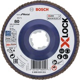 Bosch X571 Disque abrasif, Meule d’affûtage Disque abrasif, Acier inoxydable, Acier, Bosch, 2,22 cm, 12,5 cm, Noir, Bleu, Blanc