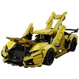 CaDA Sports Car - LP700 Sports Car, Jouets de construction Jaune, C63004W, Échelle 1:10