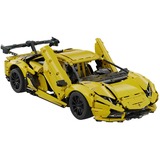 CaDA Sports Car - LP700 Sports Car, Jouets de construction Jaune, C63004W, Échelle 1:10