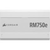 Corsair RM750e (2025) White alimentation  modulaire 750 watt Blanc, 1x 12V-2x6, 1x PCIe