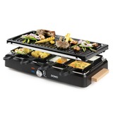 Domo DOMO Raclette-grill hout 1400W Noir/bois