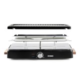 Domo DOMO Raclette-grill hout 1400W Noir/bois