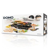 Domo DOMO Raclette-grill hout 1400W Noir/bois