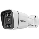 Foscam V5EP-W, caméra de sécurité IP PoE 5MP avec détection de personnes et de véhicules, Caméra de surveillance Blanc, PoE