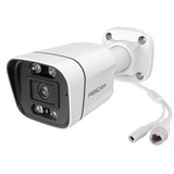 Foscam V5EP-W, caméra de sécurité IP PoE 5MP avec détection de personnes et de véhicules, Caméra de surveillance Blanc, PoE