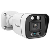 Foscam V5EP-W, caméra de sécurité IP PoE 5MP avec détection de personnes et de véhicules, Caméra de surveillance Blanc, PoE