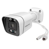 Foscam V5EP-W, caméra de sécurité IP PoE 5MP avec détection des personnes et des véhicules, Caméra de surveillance Blanc