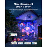 Govee Outdoor Decoration Projector Light, Lampe Noir, 2,4GHz-wifi + Bluetooth