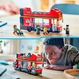 LEGO City - Le bus rouge à deux étages, Jouets de construction 60407