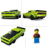 LEGO Speed Champions - Voiture de sport Dodge Challenger SRT Hellcat, Jouets de construction 77237