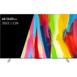 LG OLED42C26LB 42" Ultra HD oled-tv Beige, 4x HDMI, 3x USB, Optique, CI+, Bluetooth, LAN, WLAN, HDR, Dolby Vision