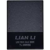 Lian Li UNI FAN TL 120 Black Triple Pack, Ventilateur de boîtier Noir, 4 broches PWM, contrôleur inclus
