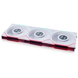 Lian Li UNI FAN TL 120 LCD Reverse Blade ventilateurs de boîtier RGB  Blanc, 3 pièces, 120 x 124 x 28 mm, PWM, contrôleur inclus
