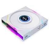 Lian Li UNI FAN TL 120 LCD Reverse Blade ventilateurs de boîtier RGB  Blanc, 3 pièces, 120 x 124 x 28 mm, PWM, contrôleur inclus