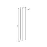 Neomounts Neomounts Kabelgoot magnetische wit, Chaîne câblée Blanc