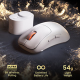 SteelSeries Steelseries Rival Pro WL - White, Souris gaming Blanc