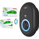 Vestel eCharger Home Smart EVC04-AC22SW, Wallbox Noir