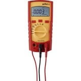Wiha Multimetre numerique jusqu'a 600 V AC, CAT IV, Appareil de mesure Rouge/Jaune