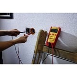 Wiha Multimetre numerique jusqu'a 600 V AC, CAT IV, Appareil de mesure Rouge/Jaune