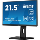 iiyama ProLite XUB2292HSU-B6  21.5" Moniteur  Noir, 100Hz, HDMI, DisplayPort, USB, Audio, AMD FreeSync