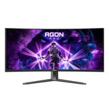 AOC AGON PRO AGP346UCSD 34" Moniteur UltraWide gaming incurvé Noir, 1x DisplayPort, 2x HDMI, 1x USB-C, 3x USB-A, 360 Hz, 2x HDMI, 1x DisplayPort, USB-C, Audio, 360 Hz