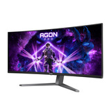 AOC AGON PRO AGP346UCSD 34" Moniteur UltraWide gaming incurvé Noir, 1x DisplayPort, 2x HDMI, 1x USB-C, 3x USB-A, 360 Hz, 2x HDMI, 1x DisplayPort, USB-C, Audio, 360 Hz