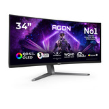 AOC  34" Moniteur UltraWide gaming incurvé  Noir