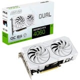 ASUS GeForce RTX 4060 Dual EVO White OC Edition, Carte graphique DLSS 3, 3x DisplayPort, 1x HDMI 2.1