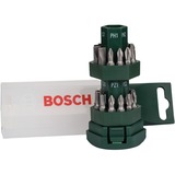 Bosch 2 607 019 503 foret 25 pièce(s), Set d'embouts de vissage Vert, Perceuse, 25 pièce(s)