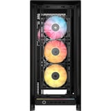 Corsair FRAME 5000D RS ARGB boîtier midi tower Noir | 4x USB-A | 1x USB-C | RGB | Verre Trempé