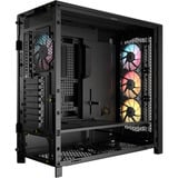 Corsair FRAME 5000D RS ARGB boîtier midi tower Noir | 4x USB-A | 1x USB-C | RGB | Verre Trempé