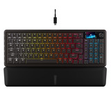 Corsair RGB clavier gaming mécanique Noir, Layout US (QWERTY), Corsair MLX Plasma, 96%